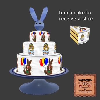 Second Life Marketplace - Easter - ice cake Bunny