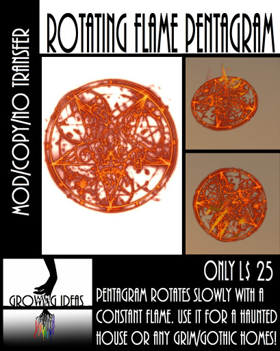 *Growing Ideas* ~Fire Pentagram~