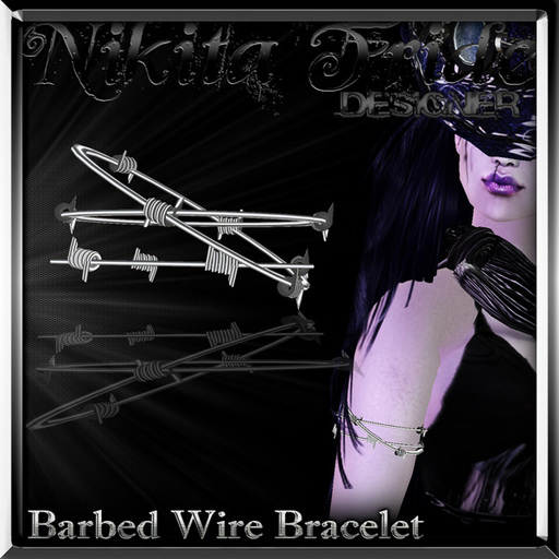 50% OFF NIKITA FRIDE - Barbed Wire Bracelet