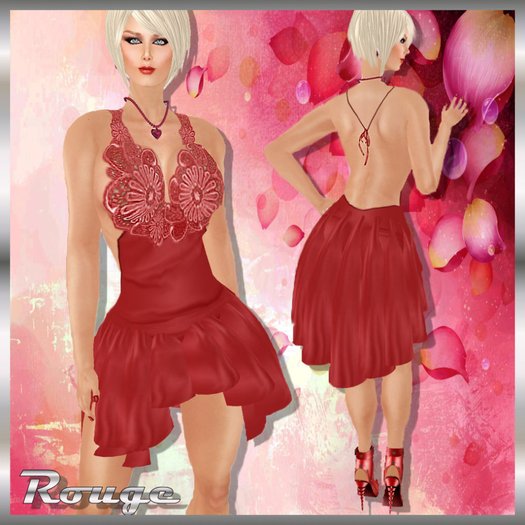K&L Dress ROUGE