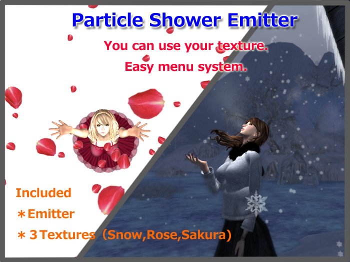 *:..hidamari..:* Particle Shower Emitter