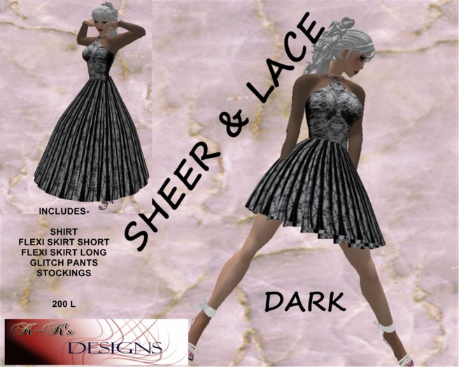 Sheer & Lace Dark