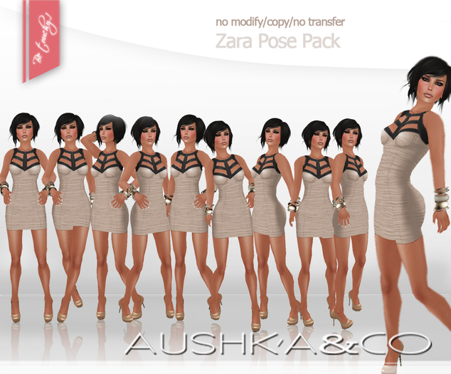 AUSHKA & CO -Zara Pose Pack*