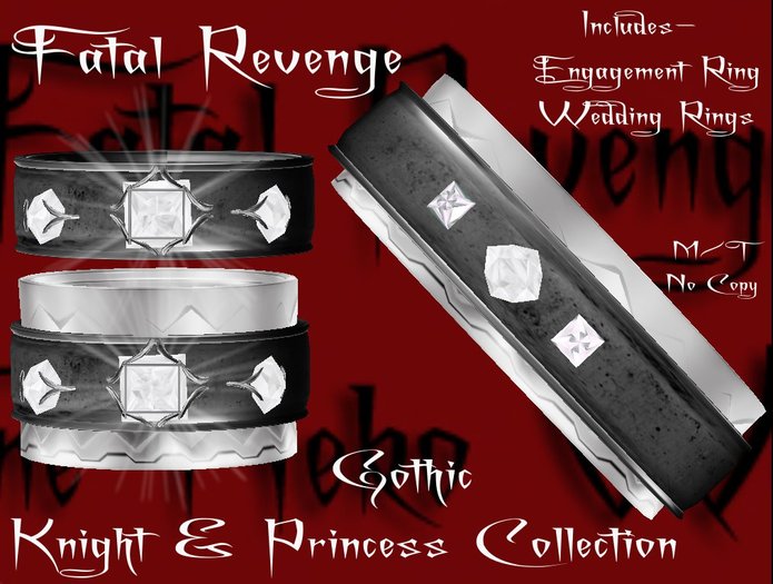 Fatal Revenge- {Fantasy} Gothic Wedding Set