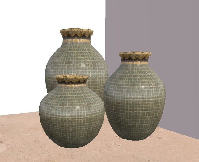 Ceramic-vases-Green