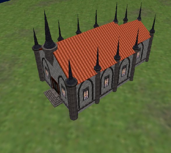 Small Cathedral - 217 prims (box)