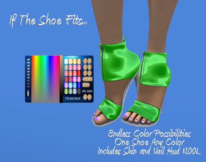 TSYI! Wrap Shoe Color Change