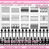 *CUPIDS* 15 GATE AND FENCE GRILLS 3 Textures