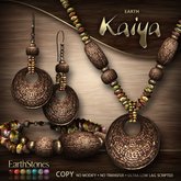 EarthStones Kaiya Jewelry Set - Earth (BOX)