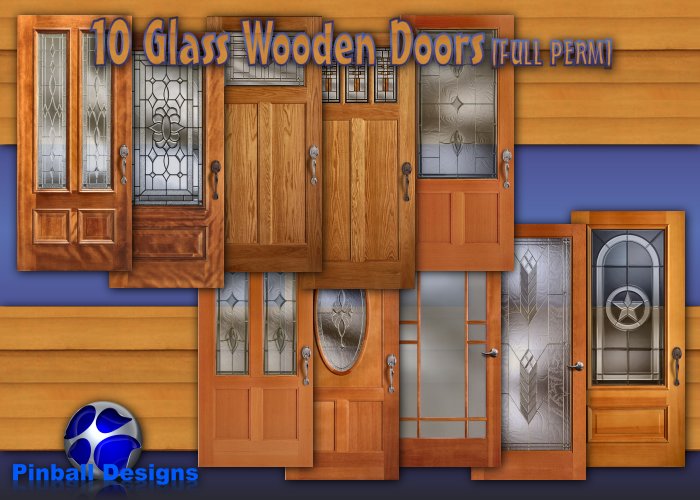 10 Glass & Wooden Doors