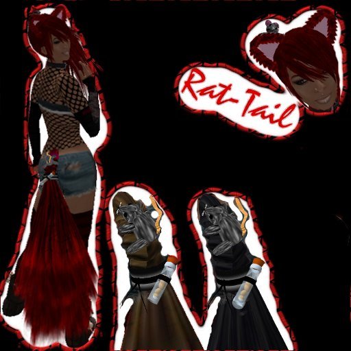 *N*B* Rat-tail&Ear Black