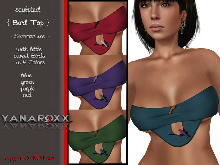 .:YANAROXX:. { BirdTop } SummerLine -> 4 Tops!! One Price!!