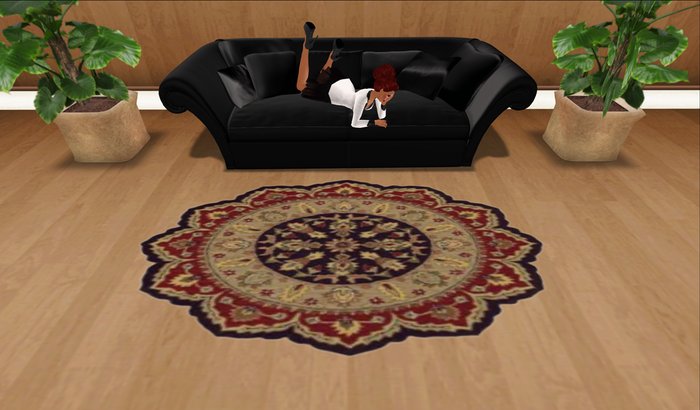 Scallop Rug, Indian