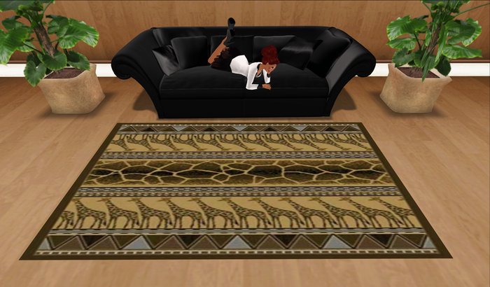 Giraffes Rug