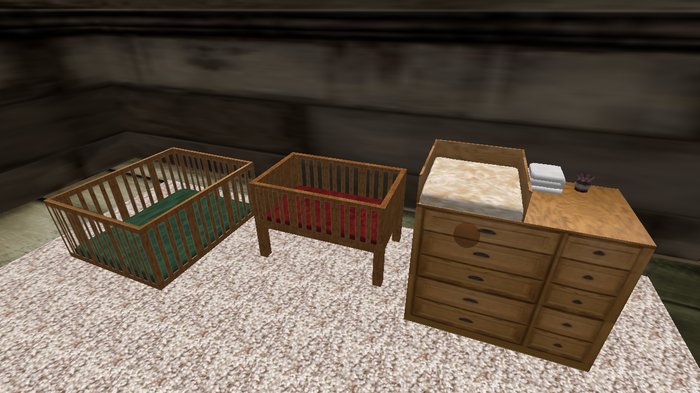Maple Singles Crib set