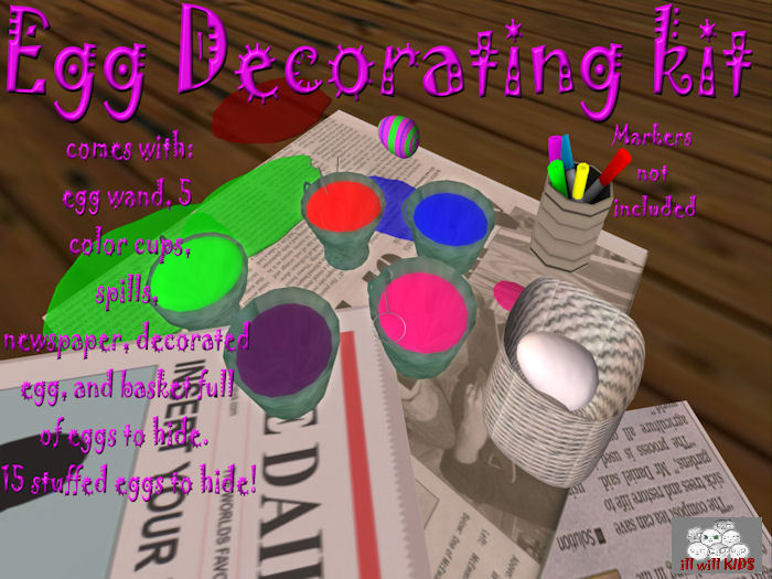 ~IWK~ egg decorating kit