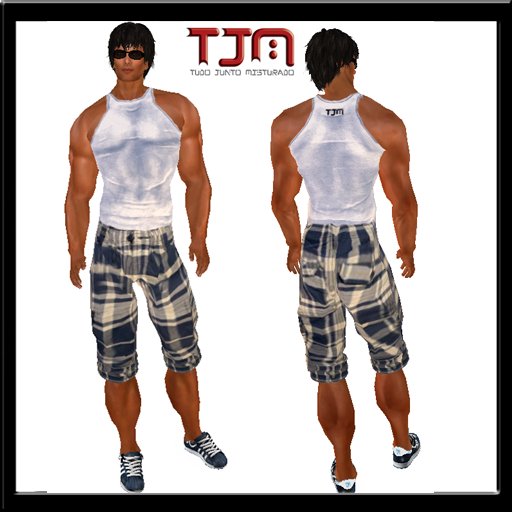 CONJUNTO3 2012 CAMISETA COR AZUL