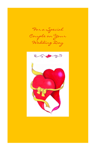 Wedding Congratulations Card