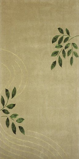 AFantasy Beige Moda Modern Area Rug