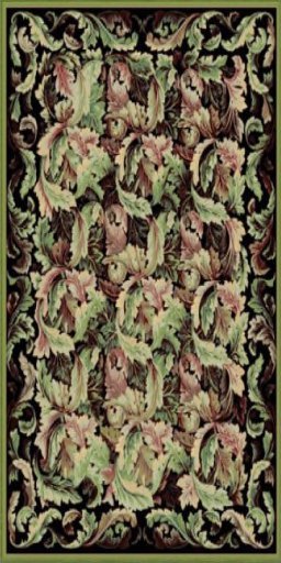 AFantasy Autumn Leaves Area Rug