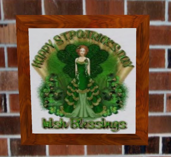 st patrick's picture frame 2