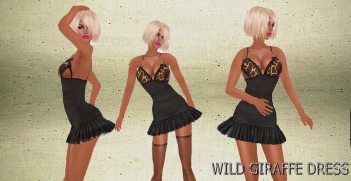 WILD GIRAFFE DRESS