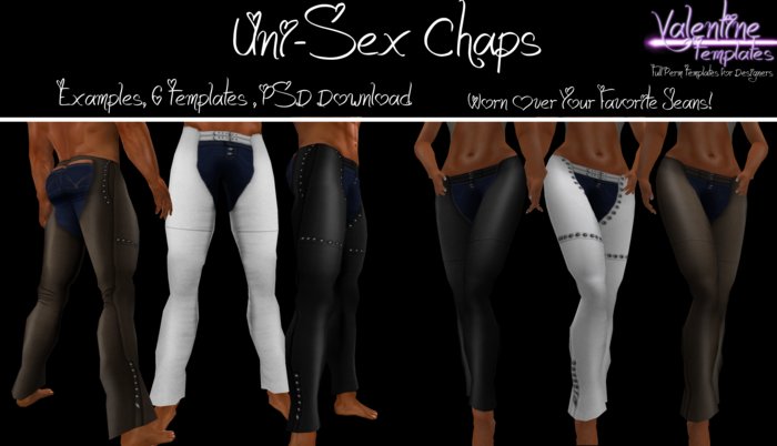 *VT* - Unisex Chaps