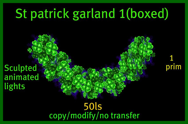 St patrick garland 1(boxed)