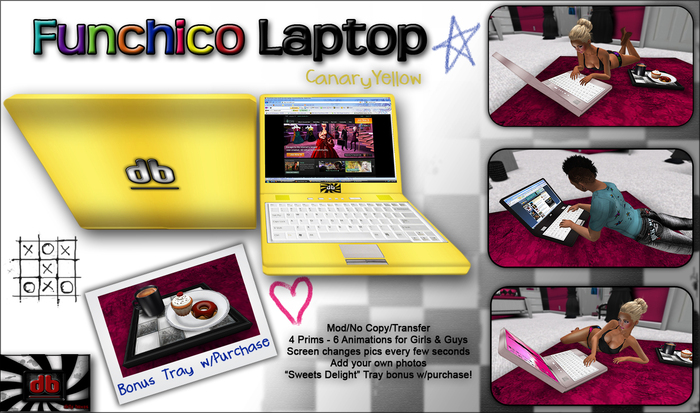 -db- The Funchico Laptop (CanaryYellow)_BOXED