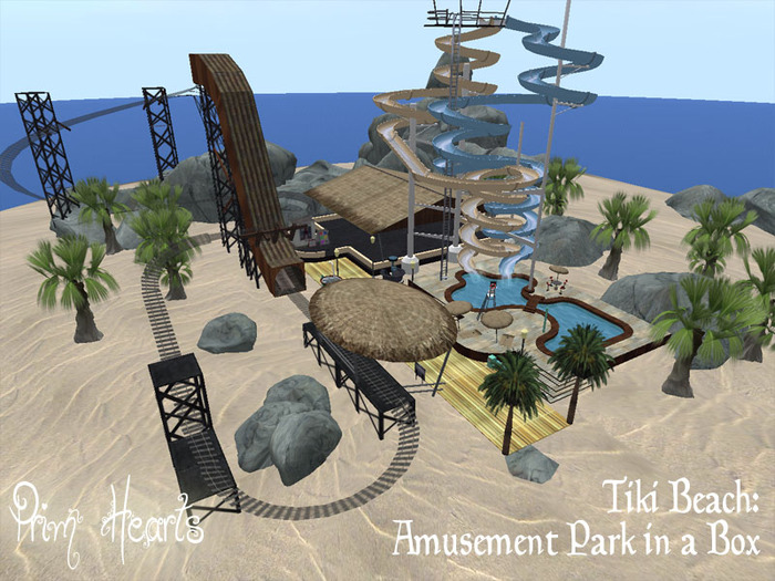 Tiki Beach: Amusement Park in a Box