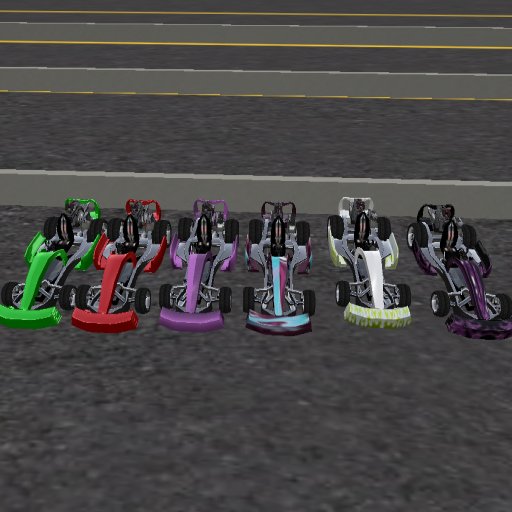 FH Customs "F1 Kart" 6 Pack