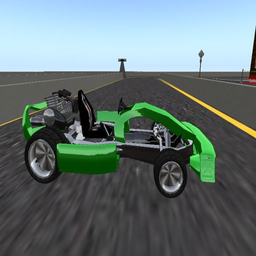 FH Customs "Green F1 Kart" Boxed