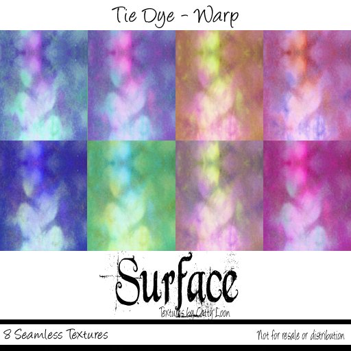 Surface - Tie Dye - Warp Set