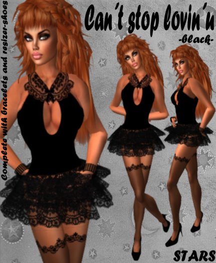STARS - Cant stop lovin u -black-