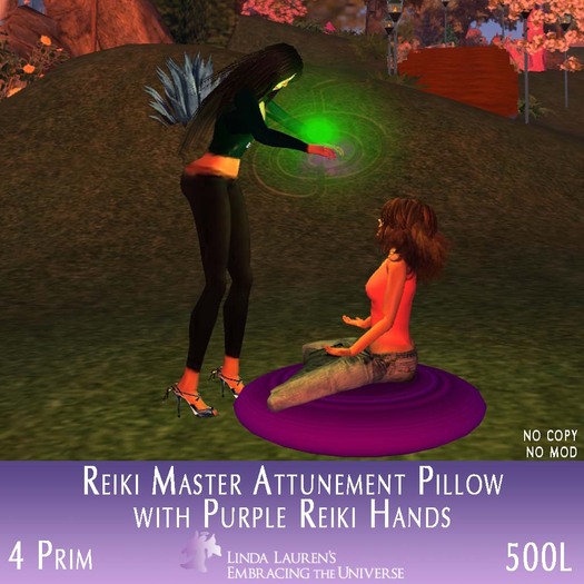 *Reiki Master Attunement Pillow