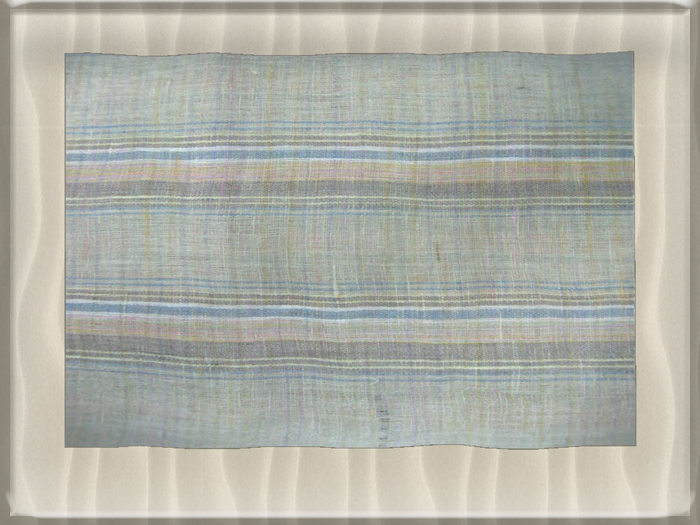 ::BnB:: Blue plaid beach rug