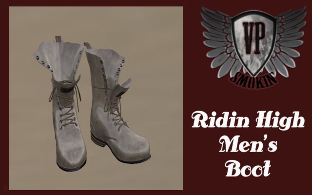 RIDIN HIGH MENS WORN WHITE