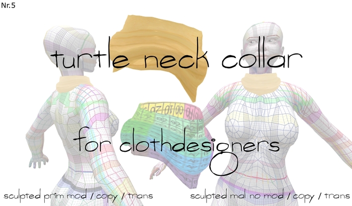 turtle neck collar Nr.5