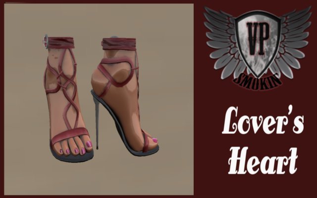 LOVERS HEART RED