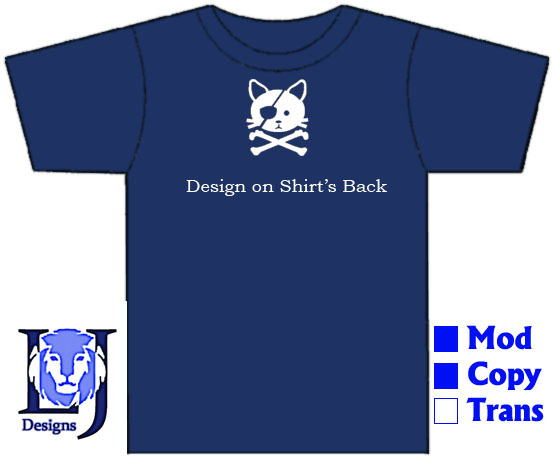 Pirate Kitty - Blue