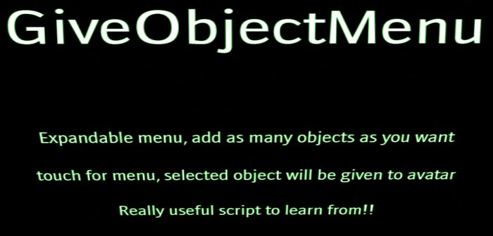 @MA@ Scripts 9  InventoryMenu(GiveOnTouch)