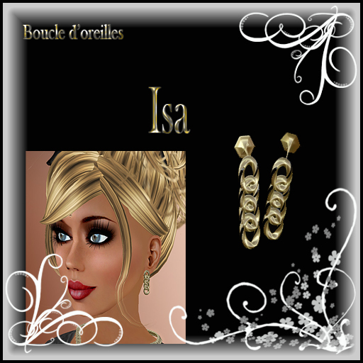 BOUCLES D OREILLES ISA