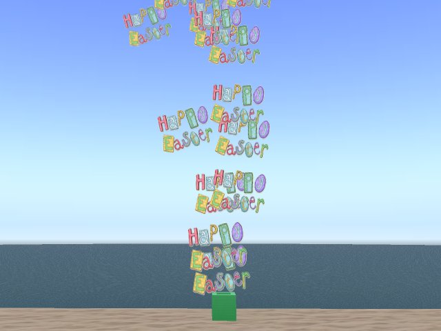 TA Colored Happy Easter Emitter 2012