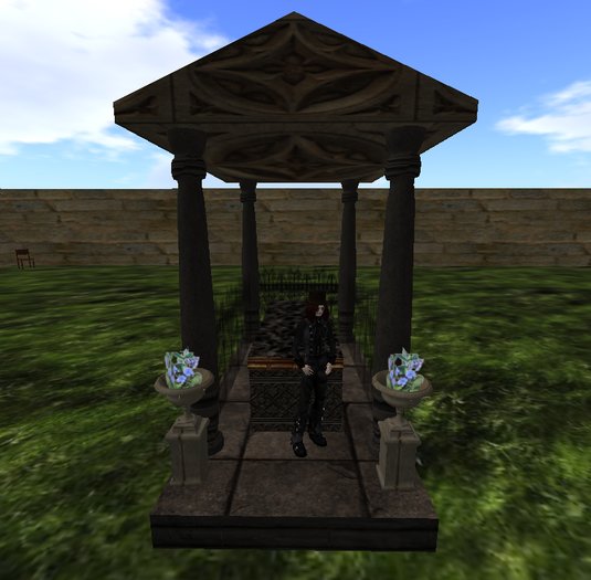 Elegant Four Column Tomb SLX