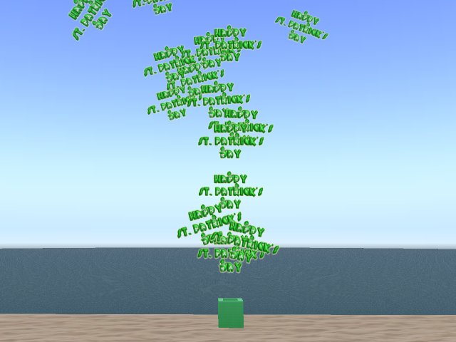 TA Shiny St Patricks Day Emitter 2012