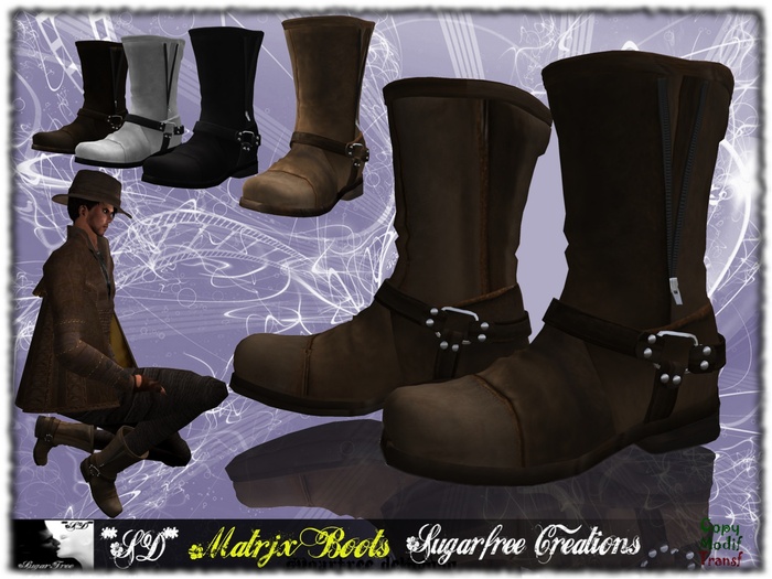 **SD**-Matrjx Ring Camperos Boots shoes Stiletto Full Options