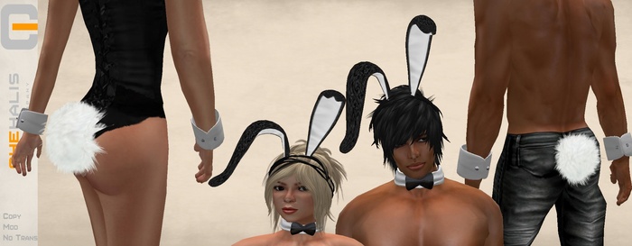 Chehalis Unisex Bunny ears, tail, sleeves, collar 
