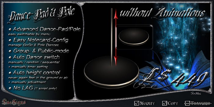 *DS* Dance-Pad/Pole (box)