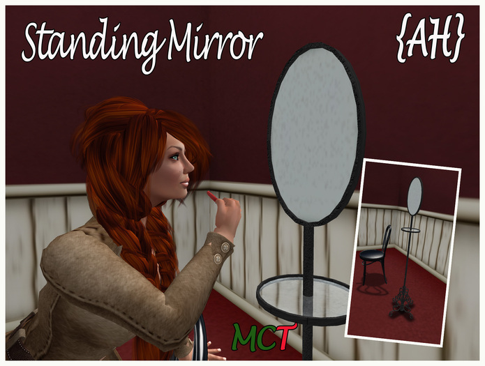 {AH} Standing Mirror - boxed