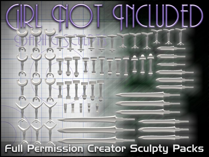 Girl Not Included: Viking Sword kit - megapack